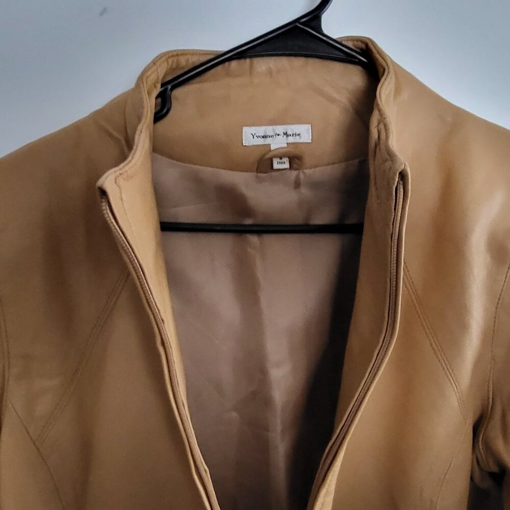 Yvonne Marie Soft Leather Jacket